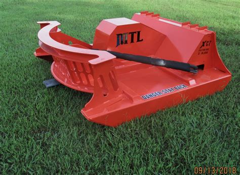 mtl brush cutter with carbide teeth for skid steer video|mtl xc7 drive cutter.